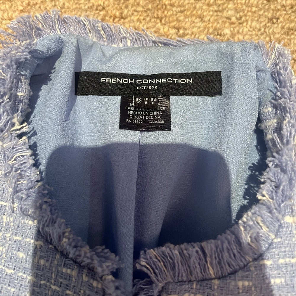 French Connection Women's Effie Bouclé Skort & Matching Jacket – Size 6 - Picture 8 of 16